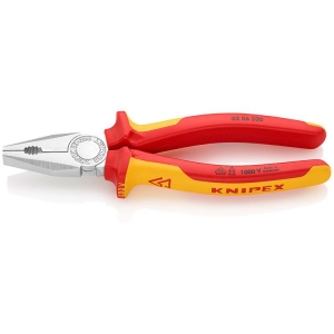 Knipex 03 06 200 Combination Pliers chrome-plated 200mm